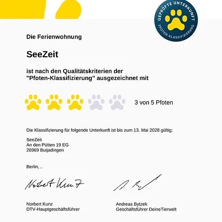 Appartamento Seezeit - An Den Puetten 19 Eg *