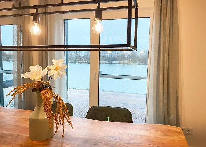 Apartman Seezeit - Mit Infrarotsauna, Terrasse Direkt Am Wasser Tossens