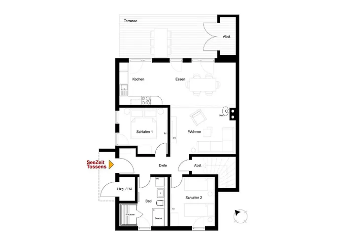 Seezeit - Mit Infrarotsauna, Terrasse Direkt Am Wasser